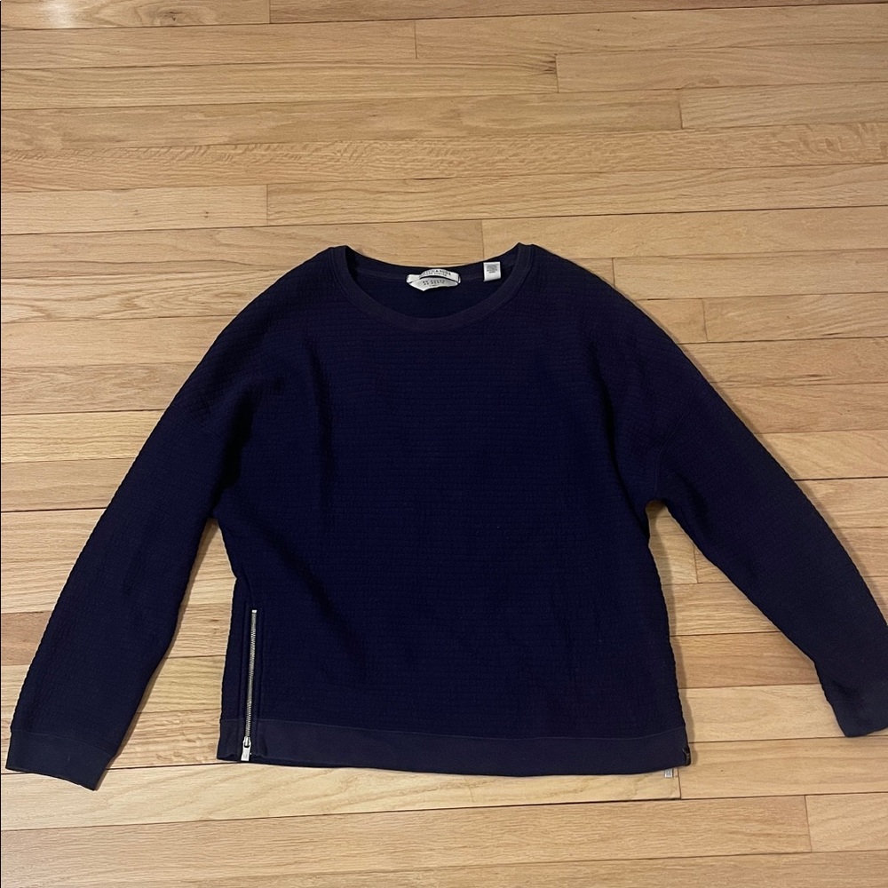 Scotch & Soda Deep Blue Knit Top size 2